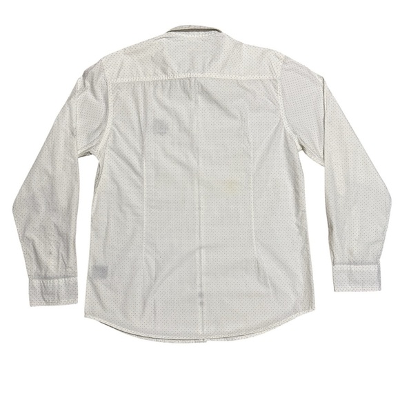 ED HARDY Men's Long Sleeve Button-Up Casual Shirt - White, X-Large - Picture 3 of 12